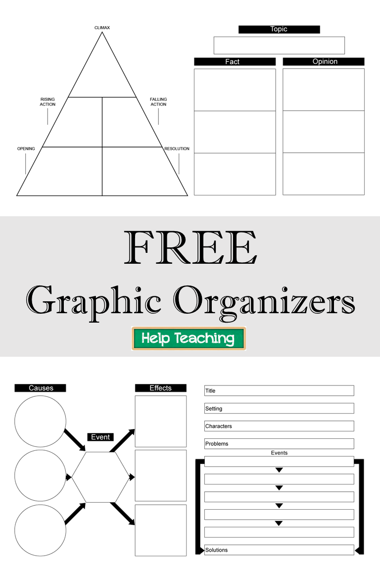 free printable graphic organizers